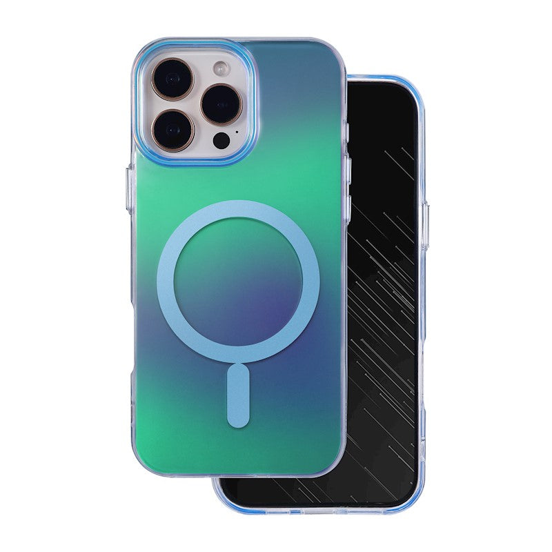 Etui Tecto Shield Aurora Blue iPhone 15 pro