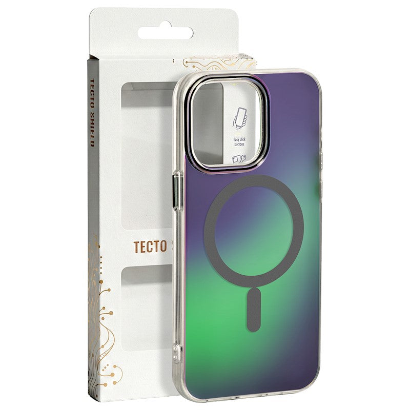 Etui Tecto Shield Aurora Gray iPhone 15 pro