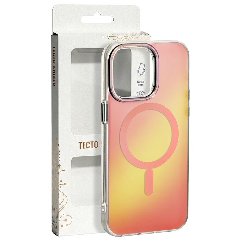 Etui Tecto Shield Aurora Orange iPhone 15 pro